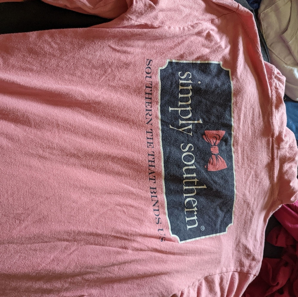 Simply Southern hooded long sleeve